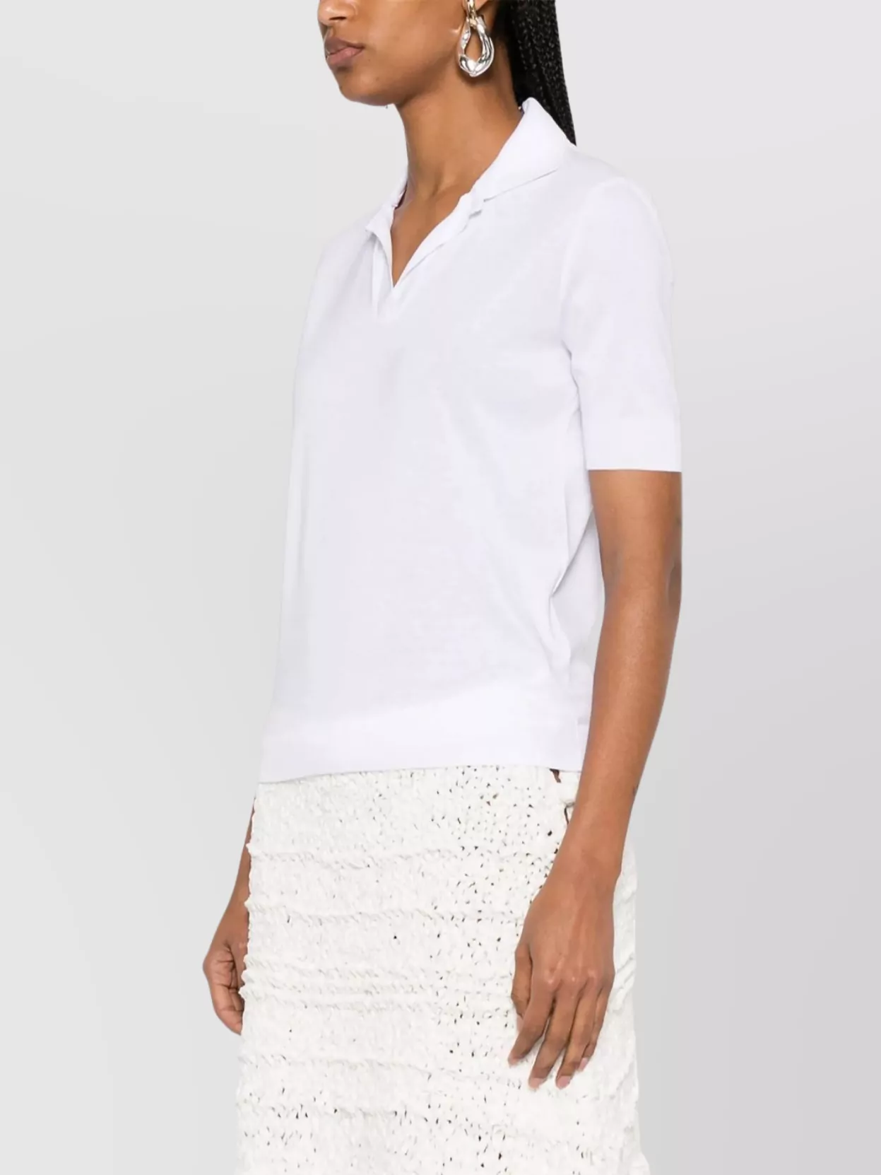 Calvin Klein Refined Cotton J Collar Polo