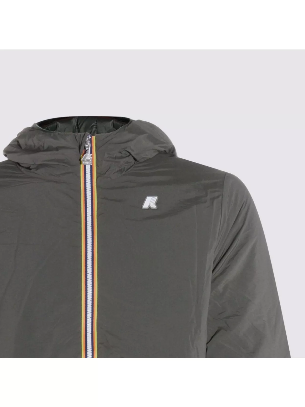 K-Way Lightweight Hooded Jacket Elastic Hem