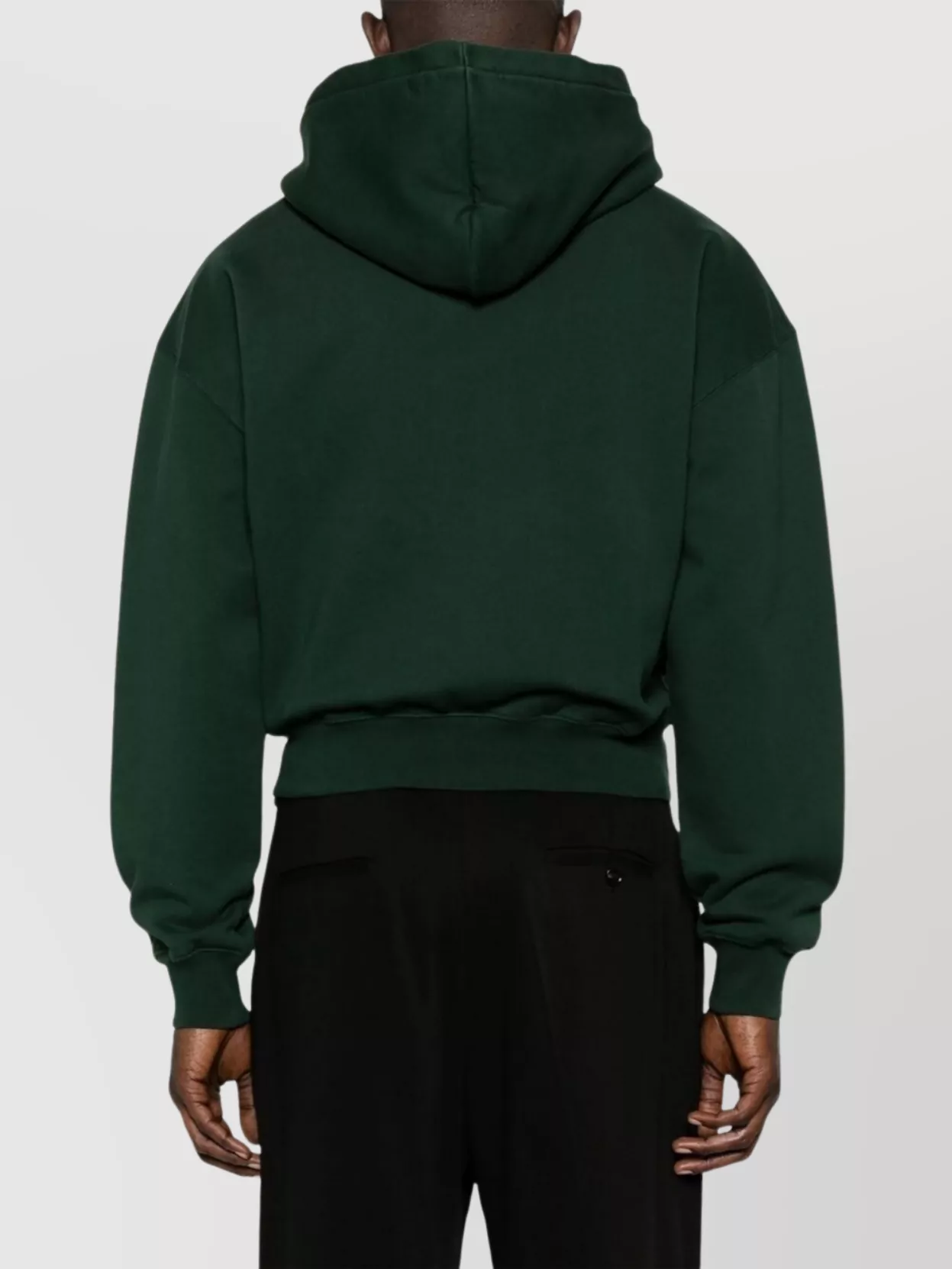 Jacquemus Hooded Crewneck Sweater With Slouchy Hood