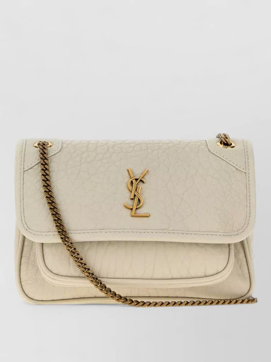 Saint Laurent niki mini leather clutch bag