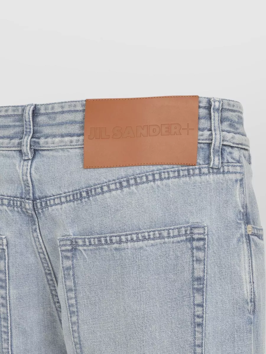 Jil Sander Denim Trousers Belt Loops Five Pocket Design
