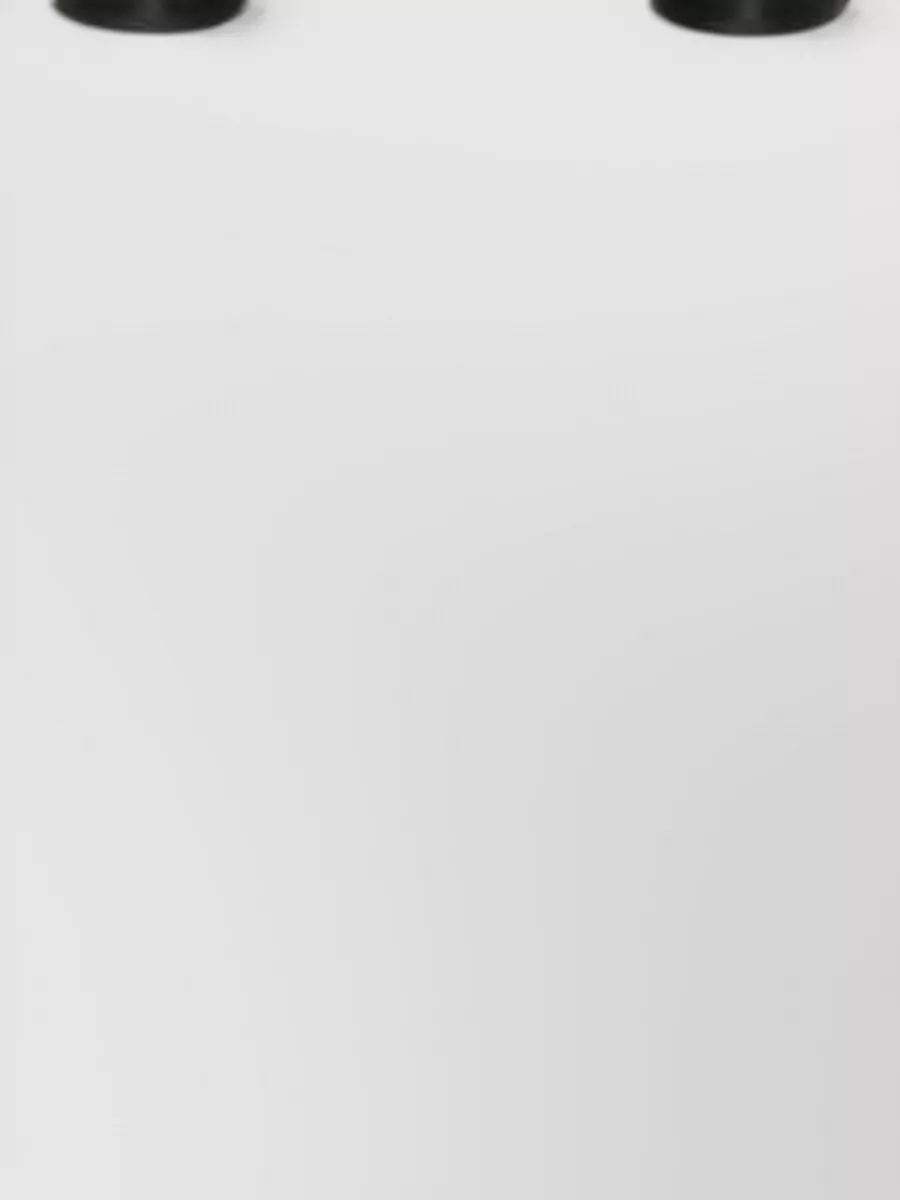 Fabiana Filippi Wool Cotton Trousers Elasticated Cuffs Waistband