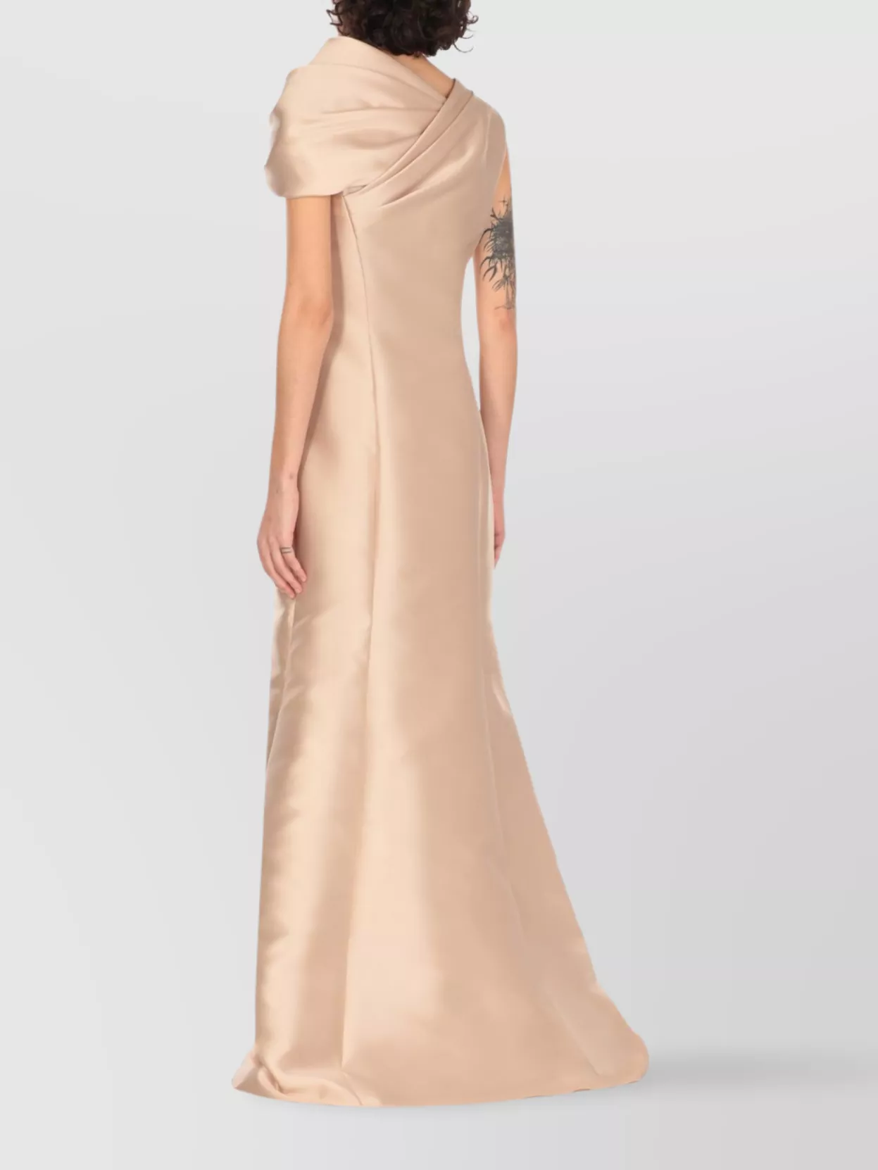 Alberta Ferretti Knee Length Dress High Neck