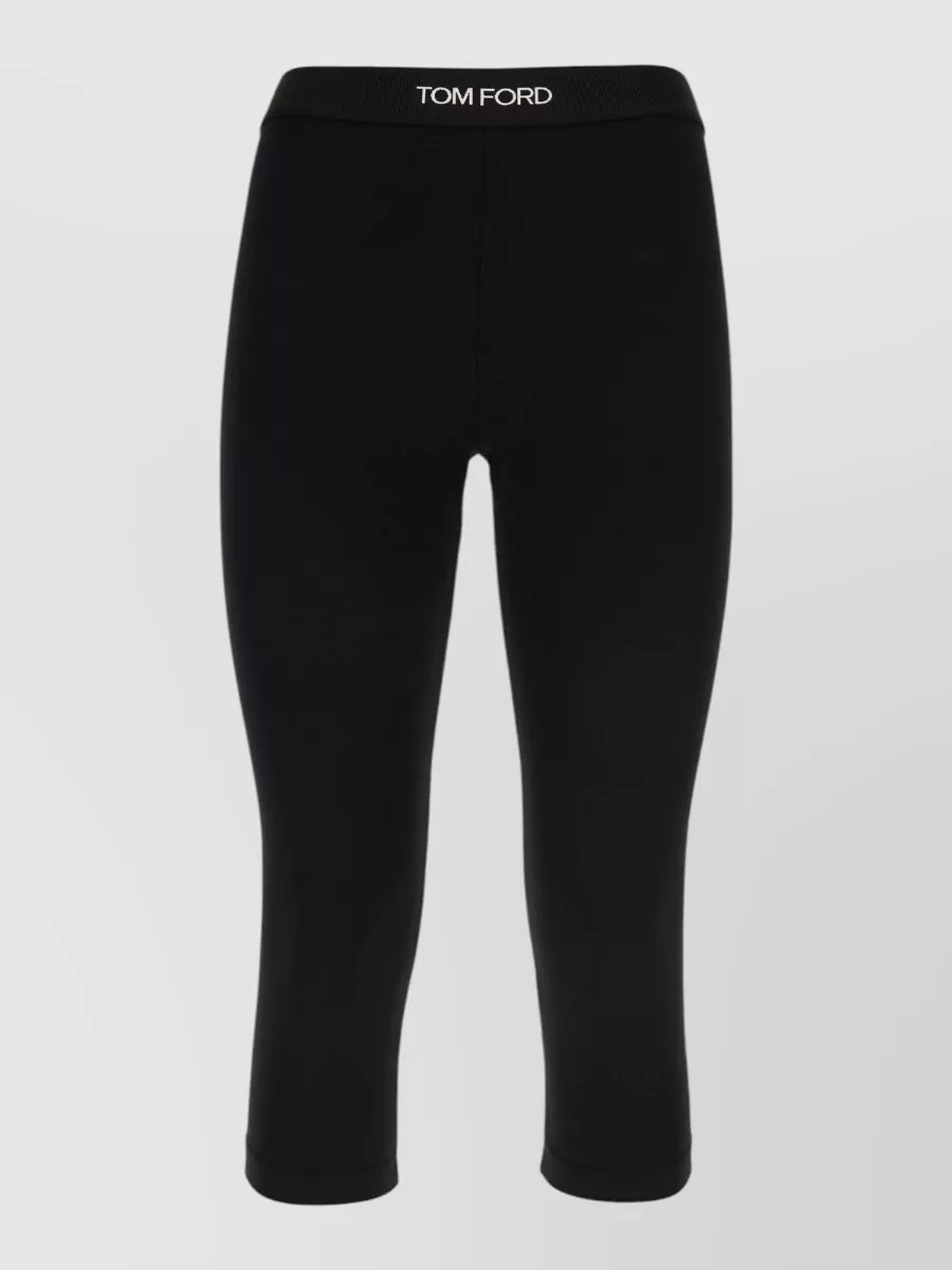 Tom Ford logo capri leggings