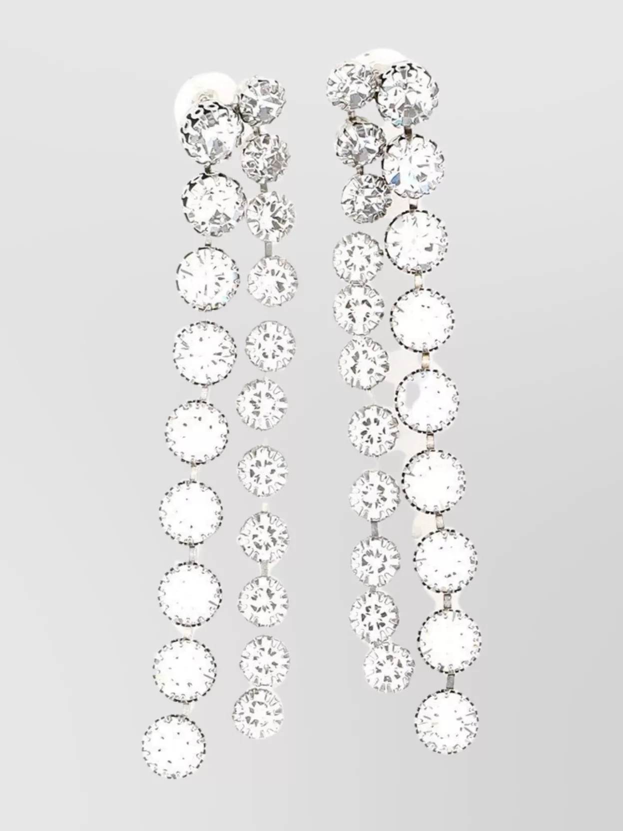 Shop Isabel Marant Crystal Drop Earrings Crystal Embellishments