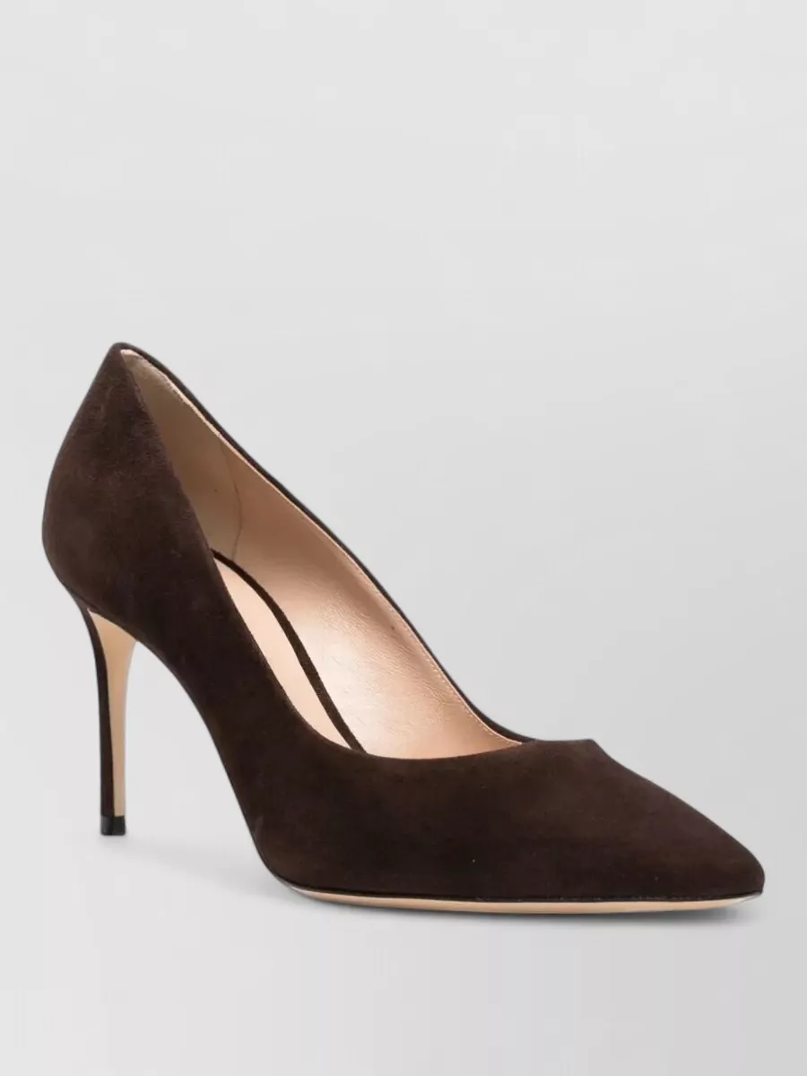 Casadei Leather Julia Classic Pumps