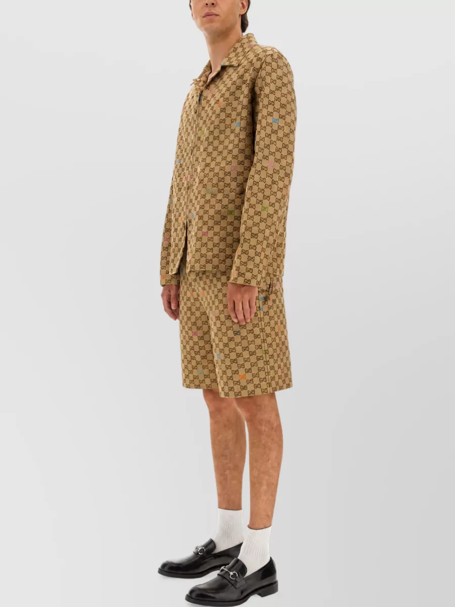 Gucci Cotton Single Breasted Coat