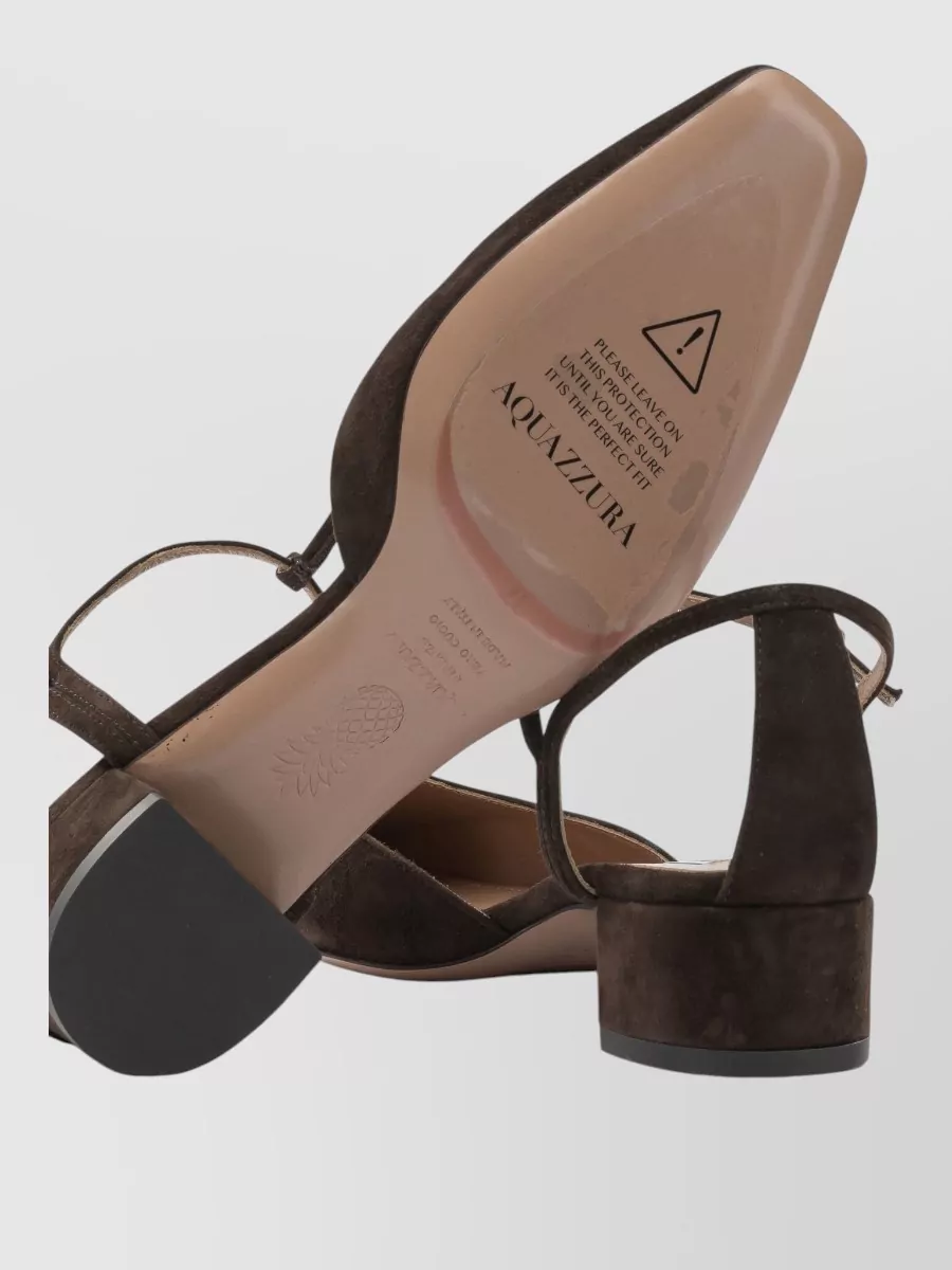 Aquazzura Leather Sorbonne 35 Mm Pumps
