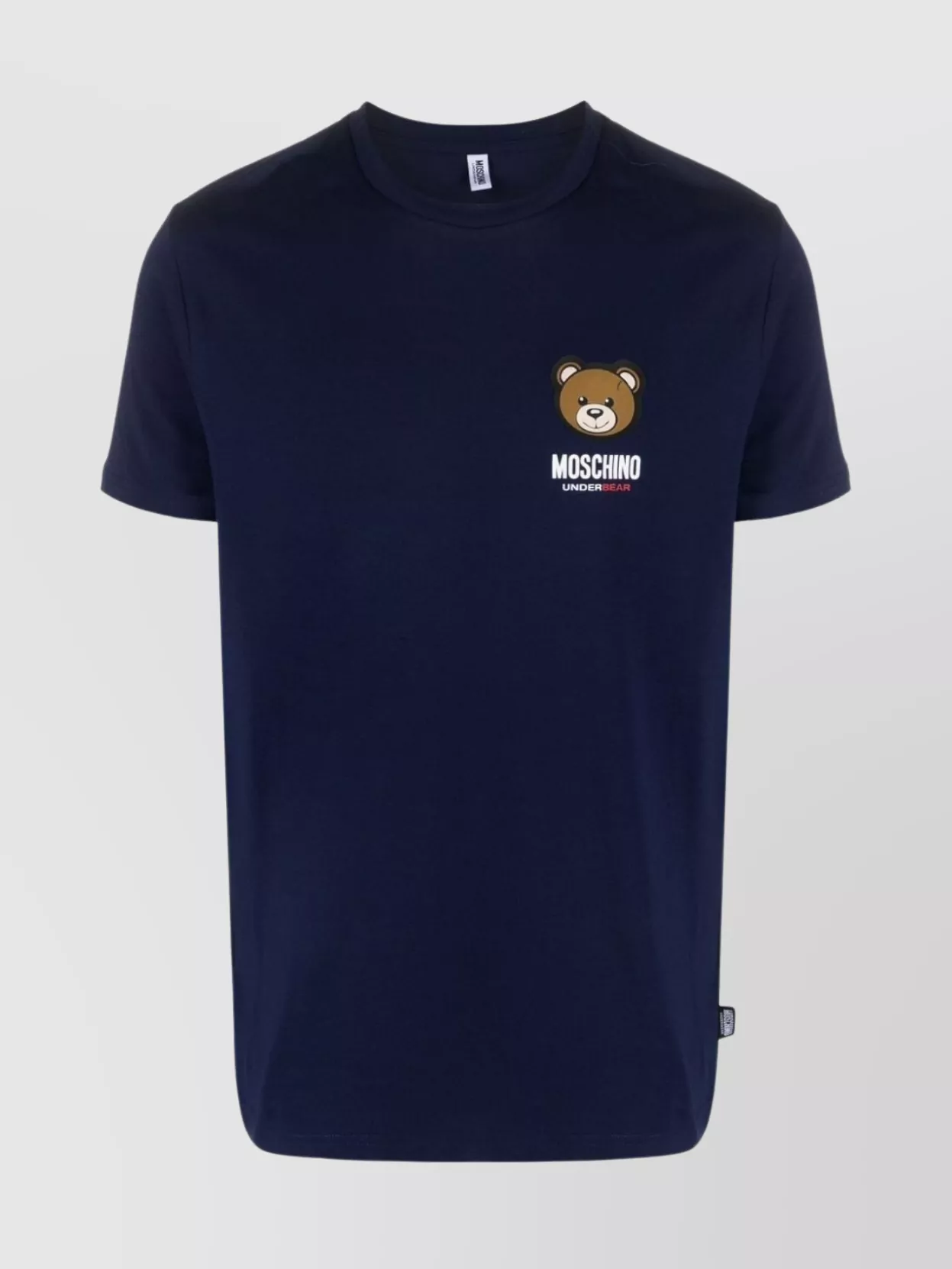 Moschino Leo Teddy-print T-shirt In Blue