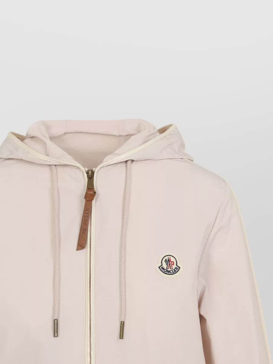 Moncler Sarracenia Hooded Jacket Long Sleeves Pockets