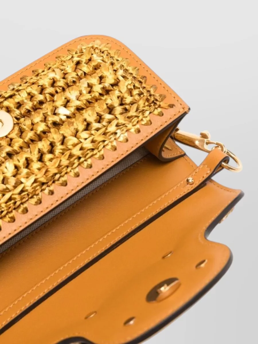 Valentino Garavani Locò Small Viscose Shoulder Bag