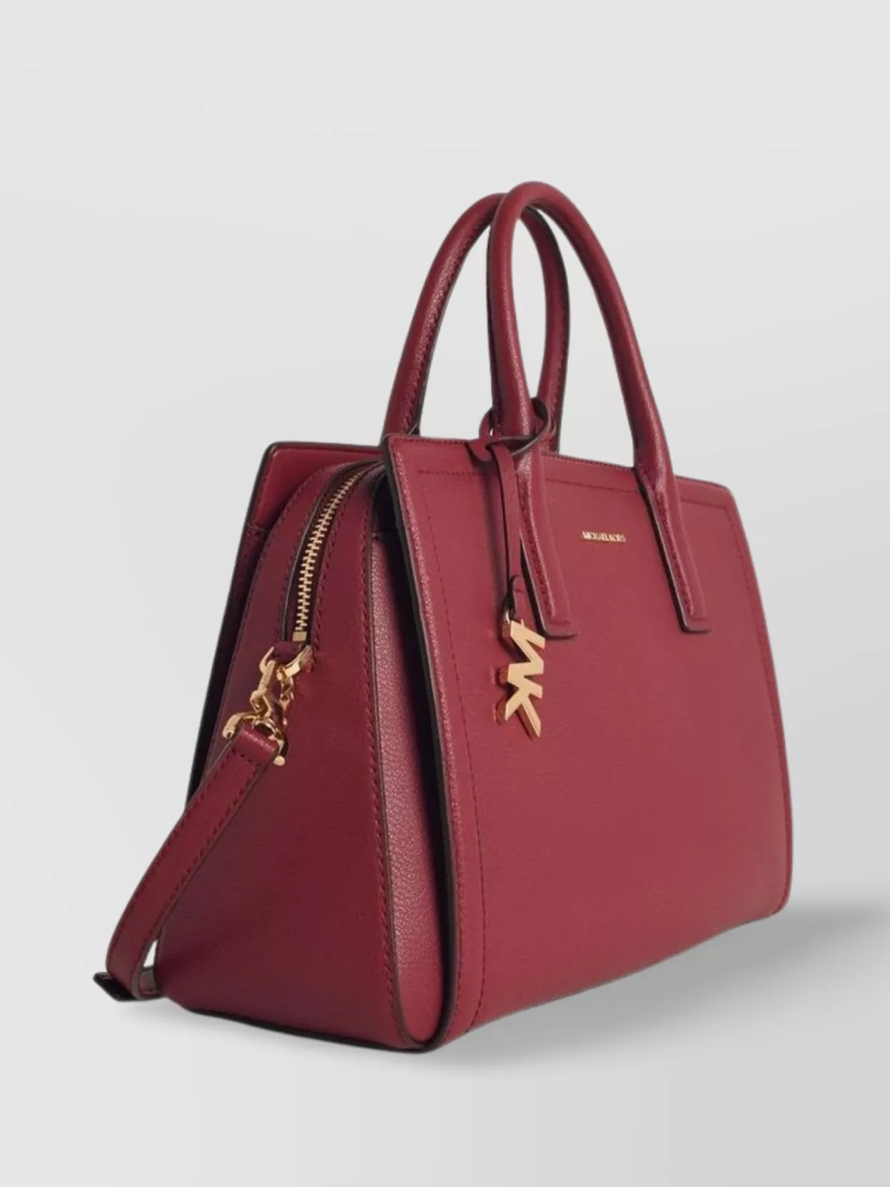 Michael Michael Kors Medium 'laila' Mulberry Leather Handbag