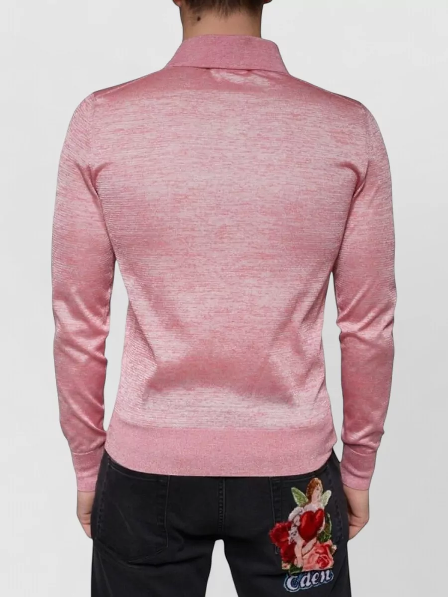 Dolce&Gabbana Long Sleeve Polo Shirt