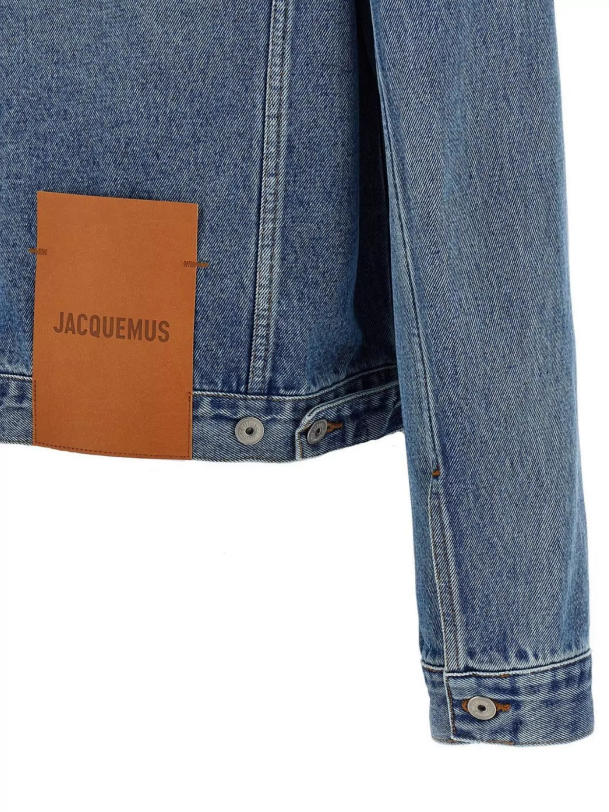 Jacquemus Blue Classic Collar Denim Jacket
