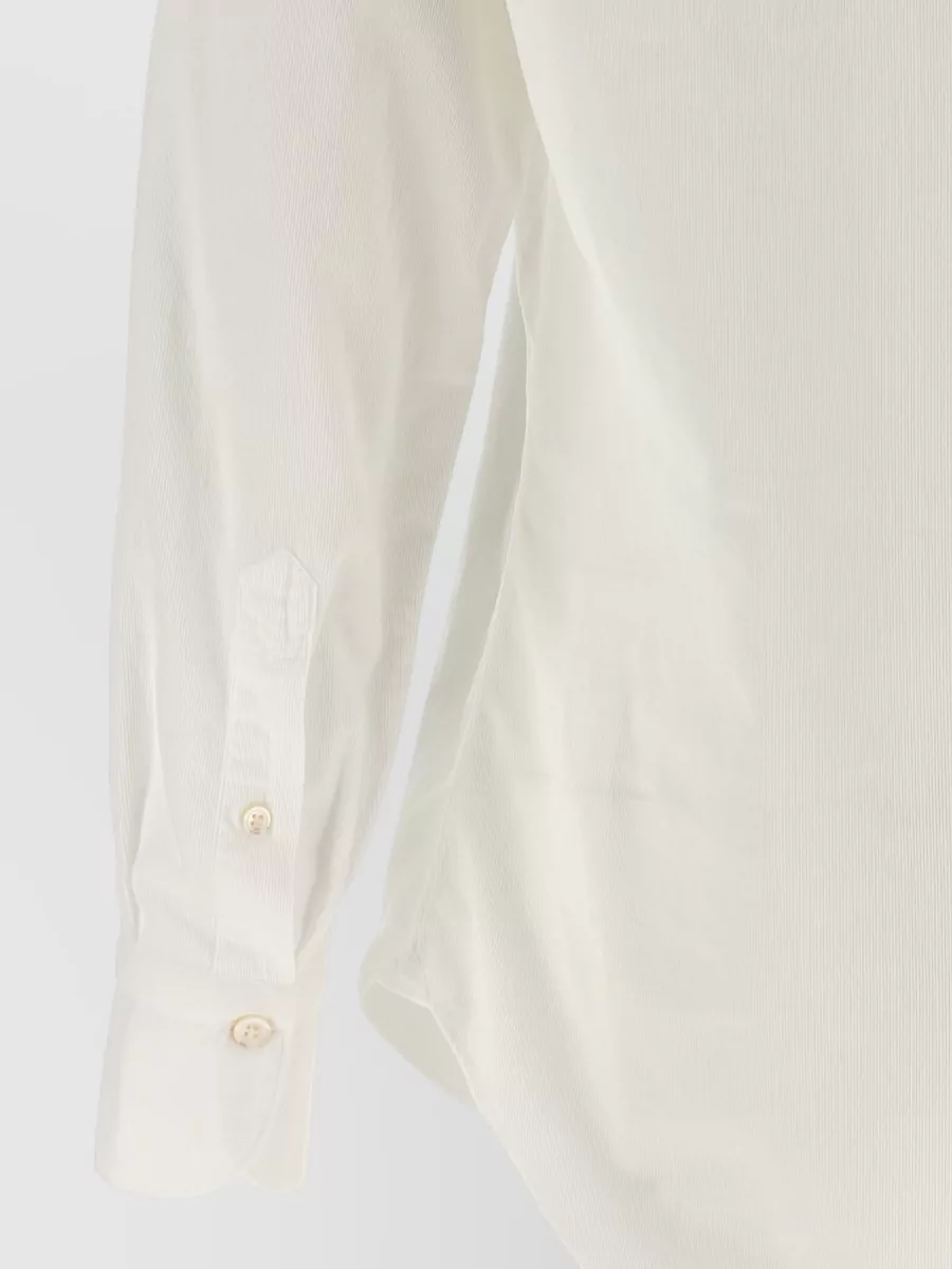 Finamore Corduroy Regular-Fit Shirt