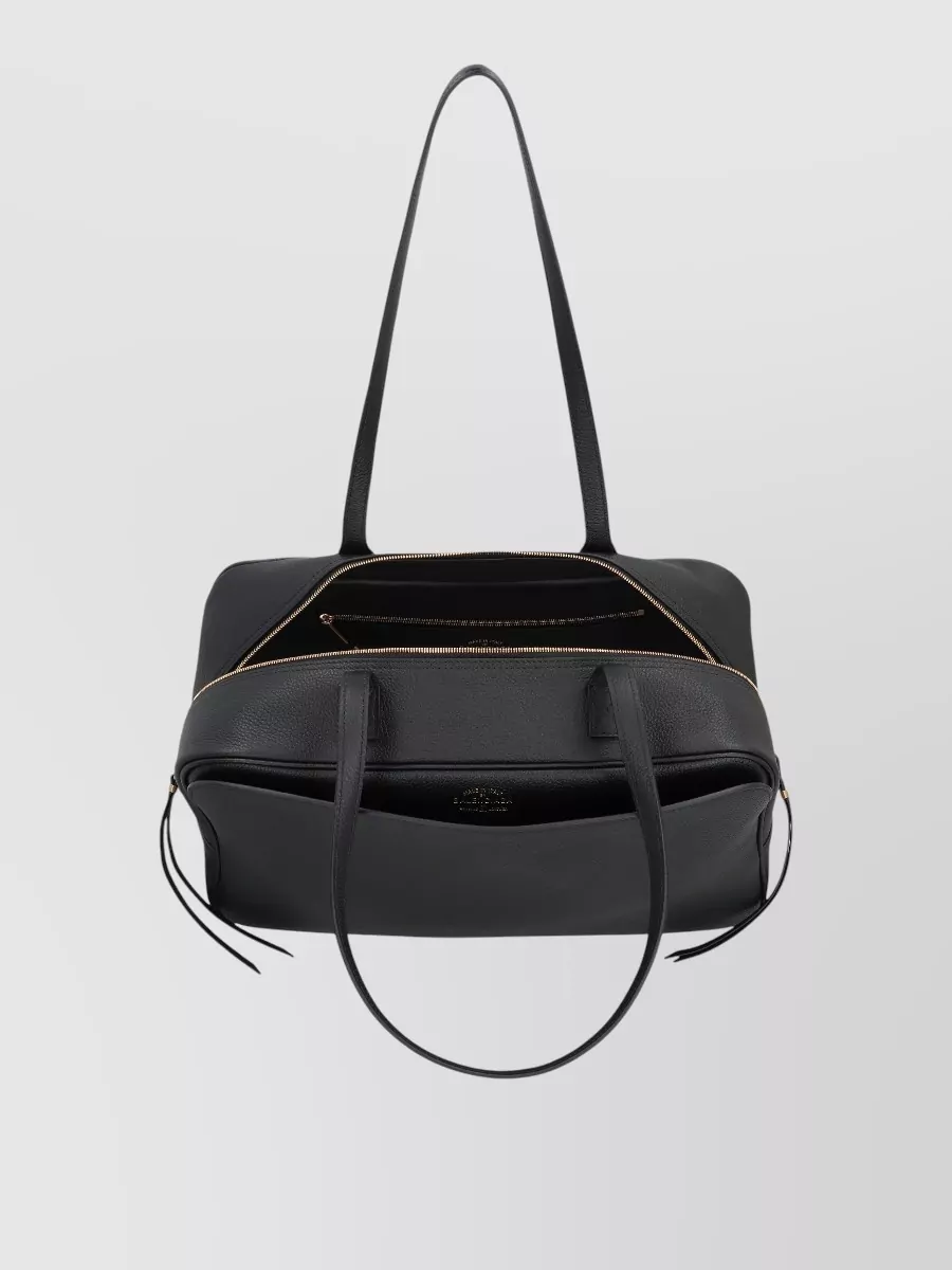 Balenciaga Carrie Medium Leather Shoulder Bag