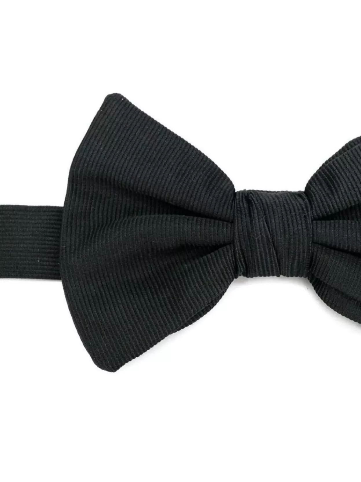 Giorgio Armani Bowtie With Adjustable Strap And Bow Design