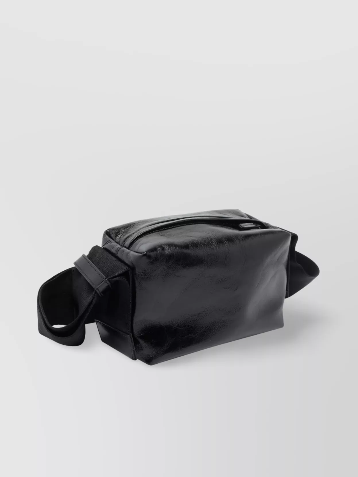 Uma Wang Rectangular Leather Small Shoulder Bag