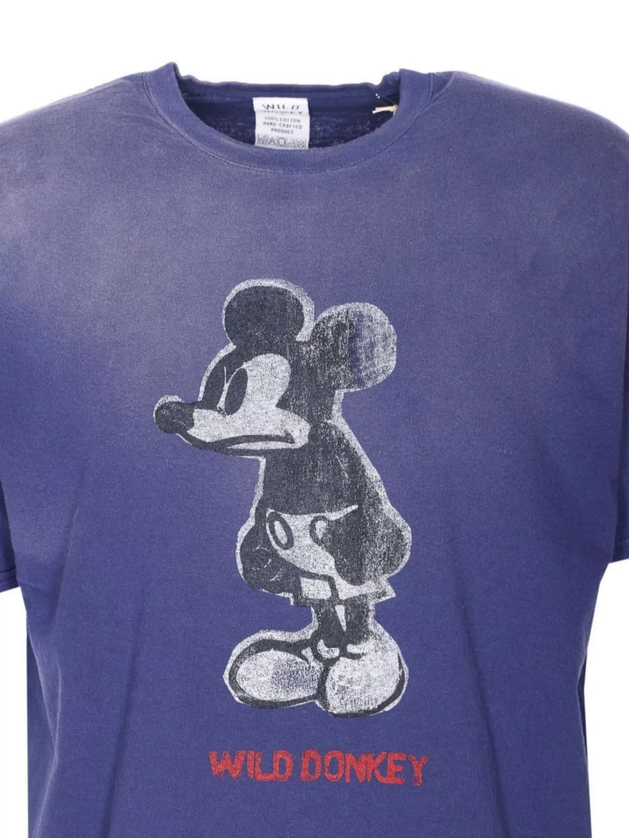Wild Donkey Graphic Print Crewneck Short Sleeve T-Shirt