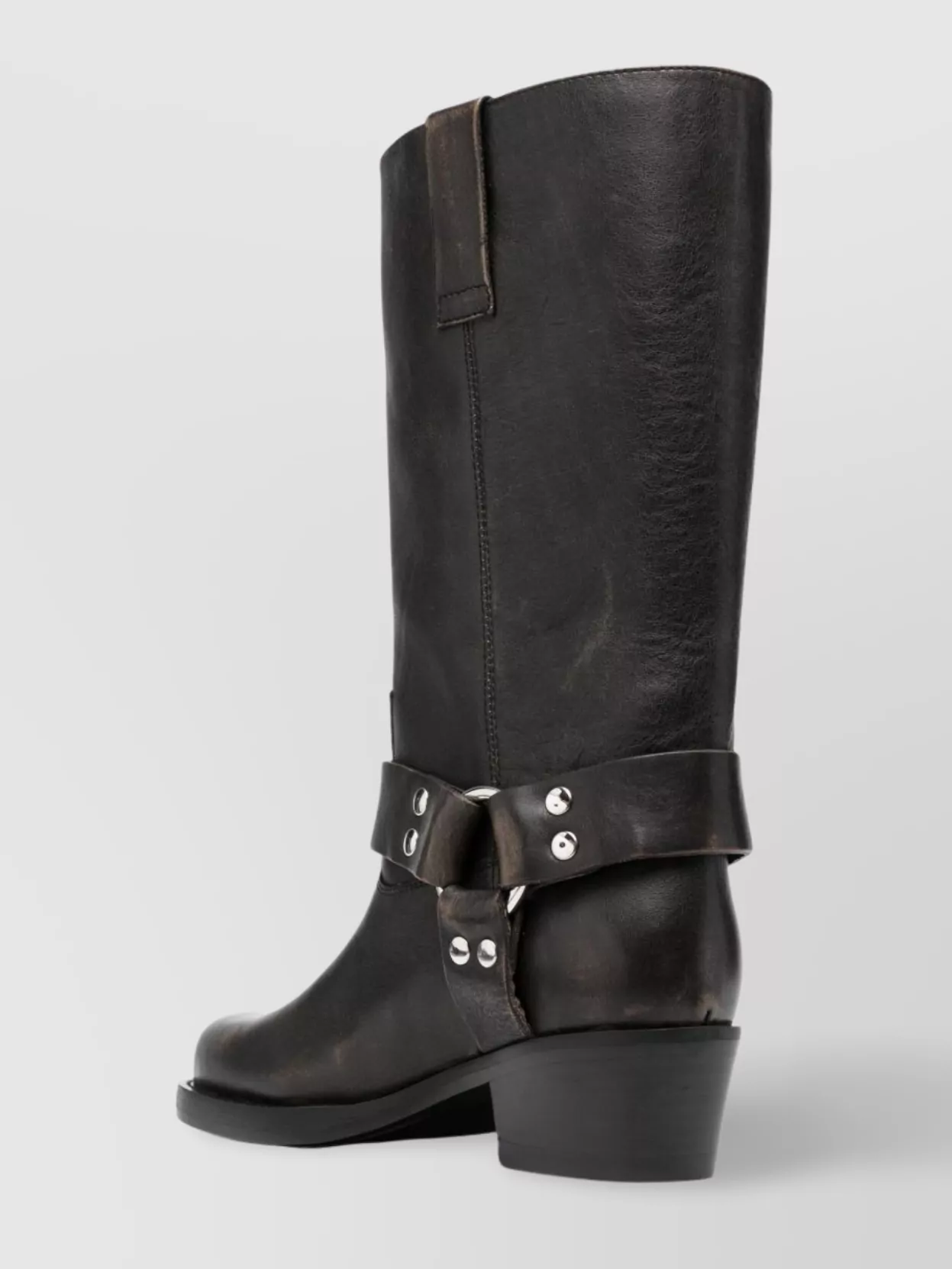 Paris Texas Roxy Mid-Calf Strap Detail Boots
