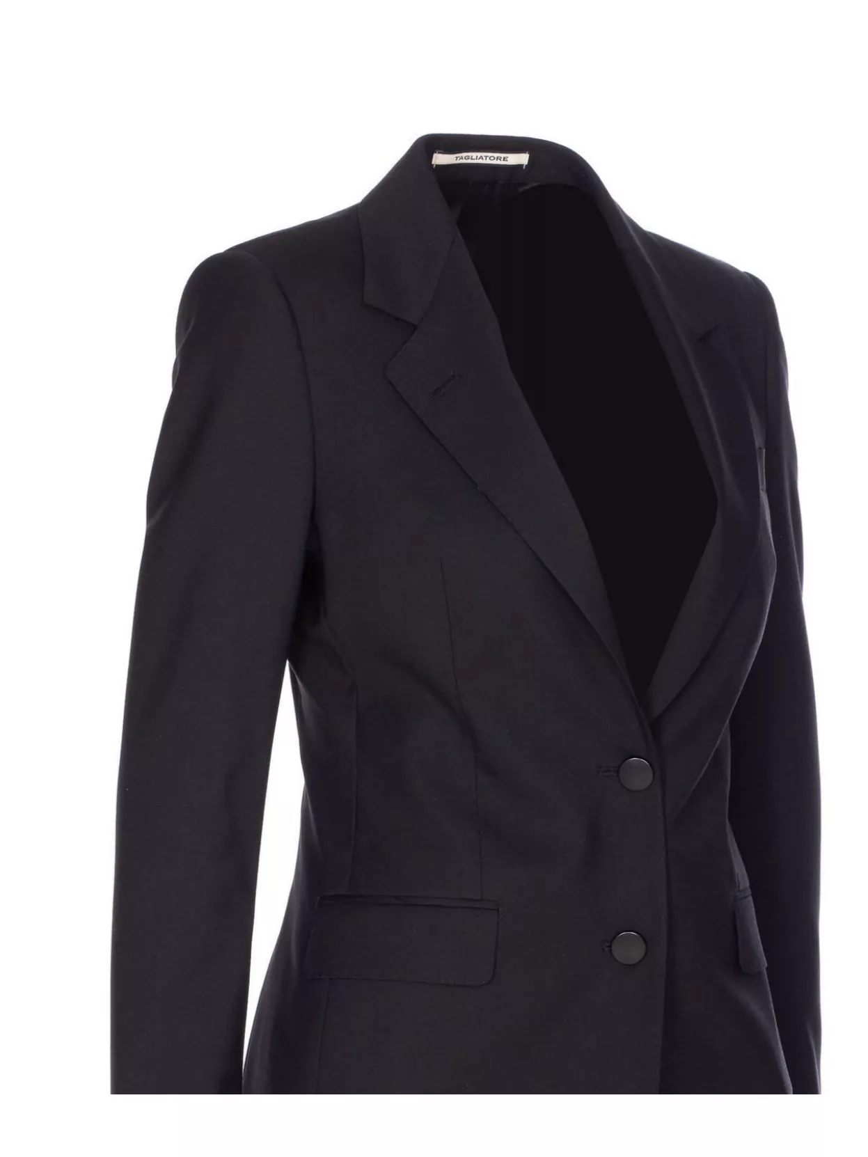 Tagliatore Notched Lapel Jacket Long Sleeves Pockets