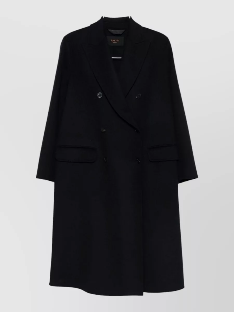 Paltò Wool double breasted coat