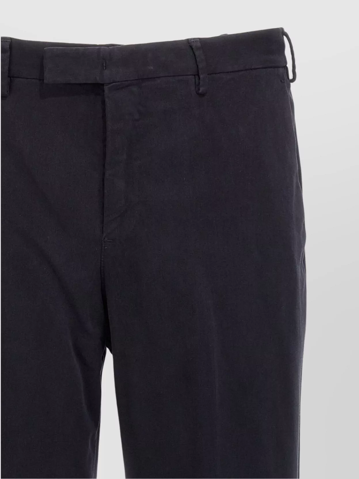 Pt Torino Tailored Trousers With Pockets And Loops