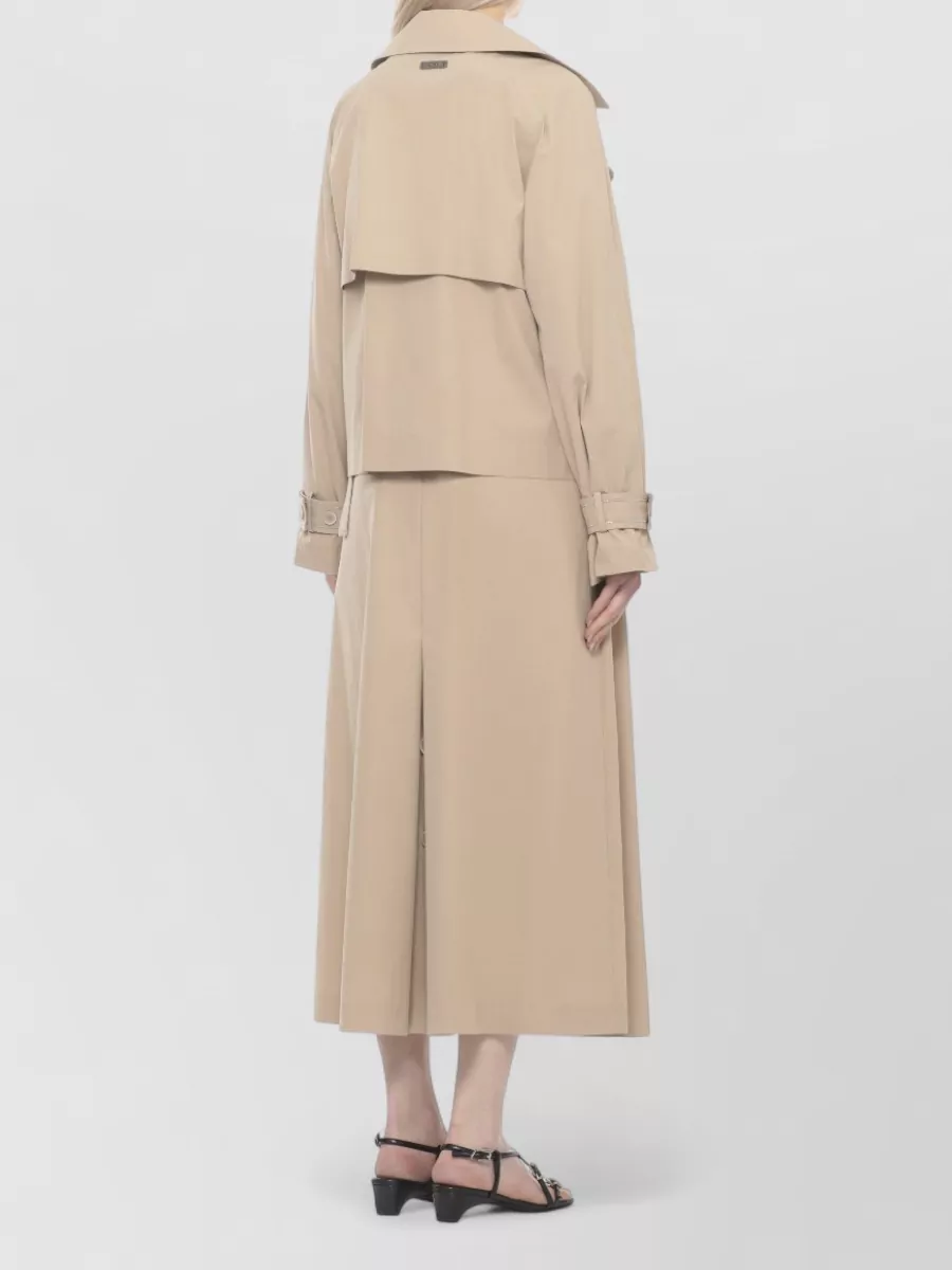 Peserico Double Breasted Trench Coat
