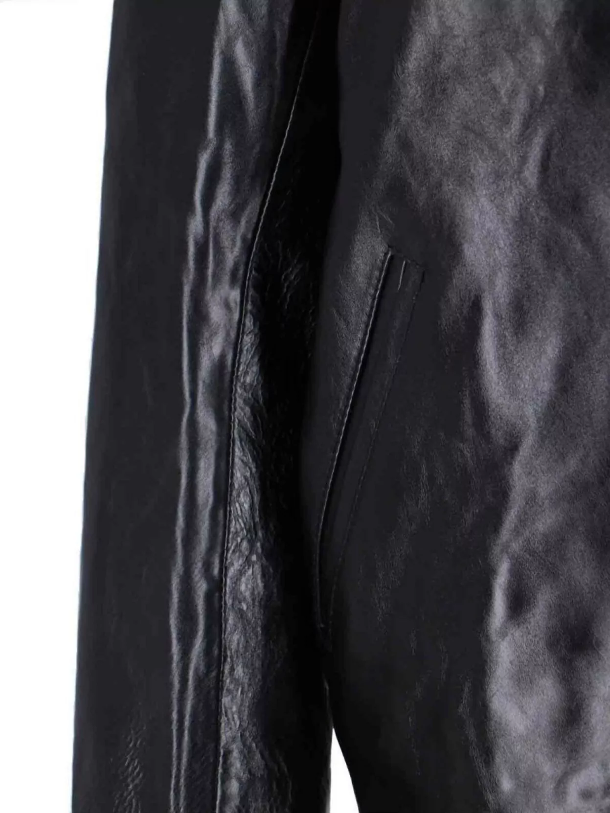 Our Legacy Collared Front Pockets Smooth Texture In Black