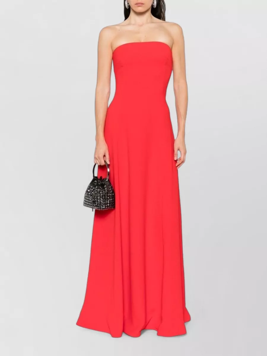 Solace London Strapless Maxi Dress
