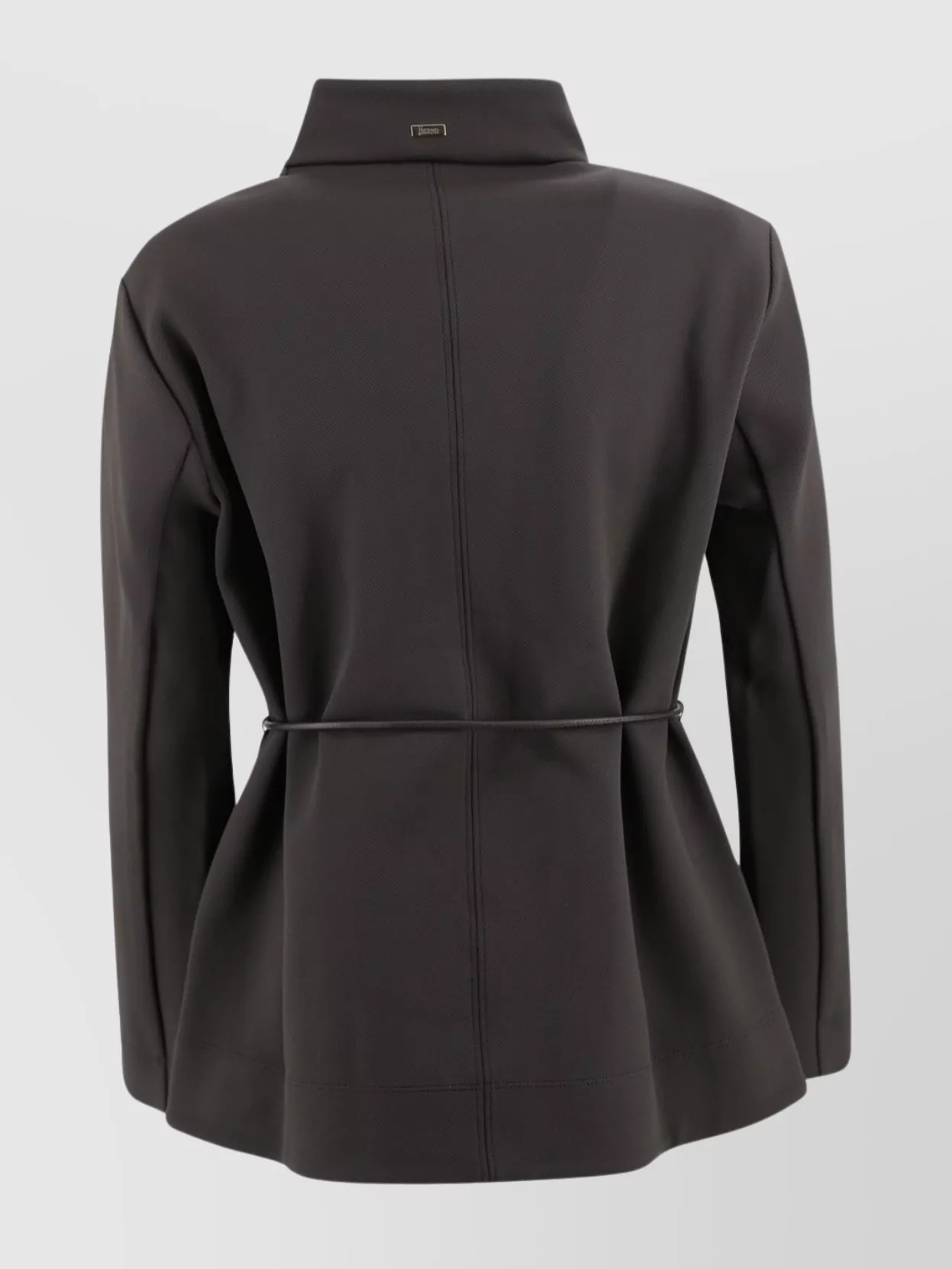 Herno Padded Jacket With Fabric Sleeves In Multi
