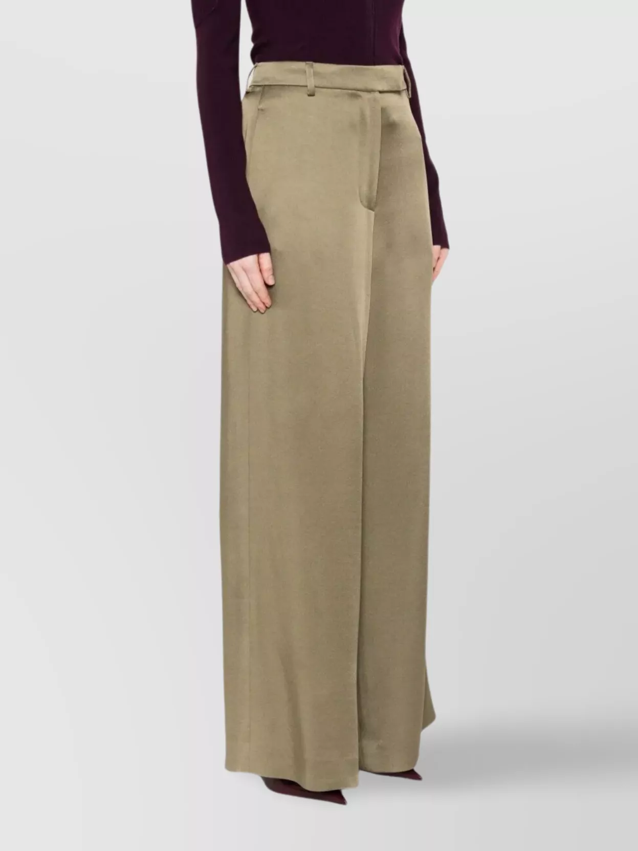 Dries Van Noten Wide Leg Trousers Pockets