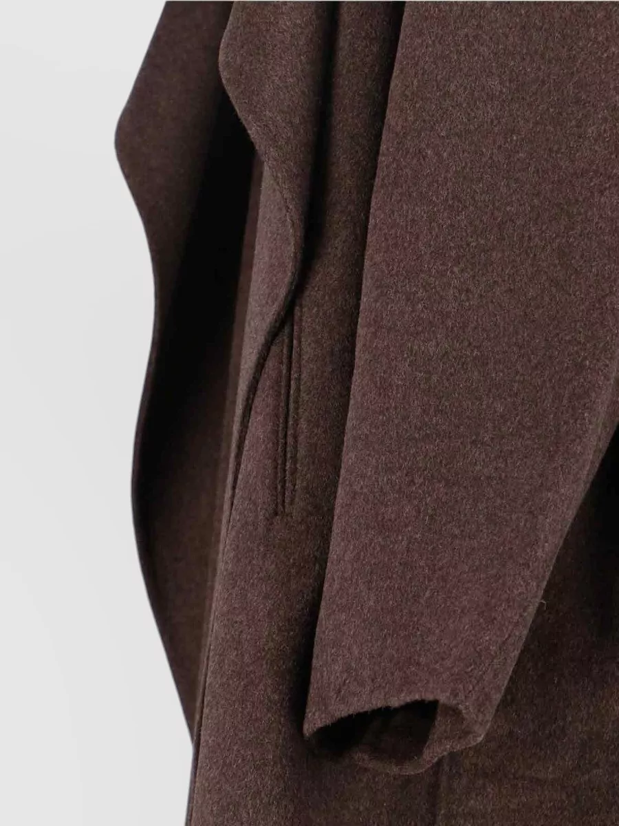 The Frankie Shop Oversized Funnel Neck Coat