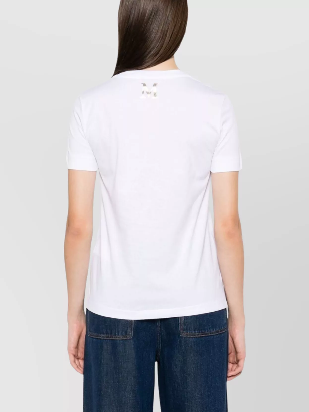 S Max Mara Crew Neck Graphic Print Top