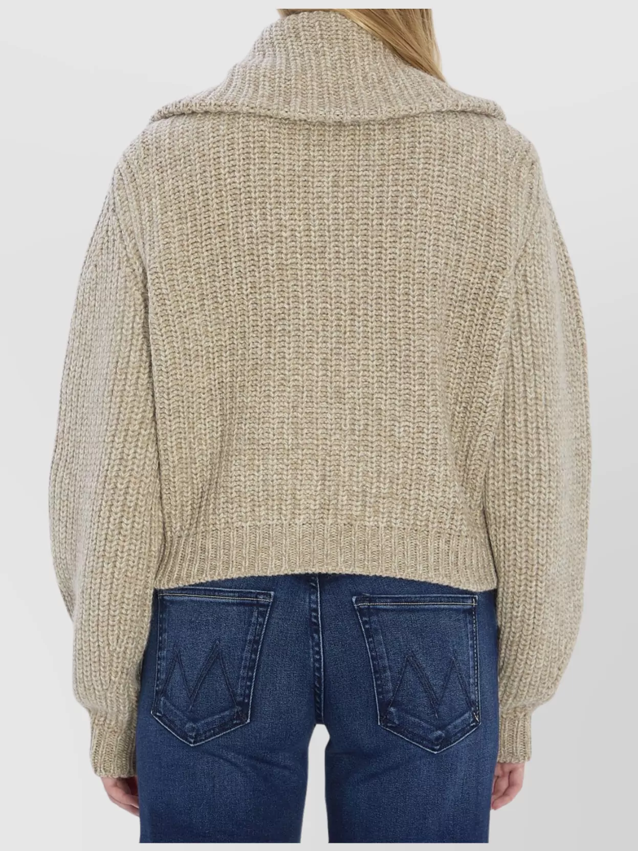 Lemaire Oversized Zip Front Cardigan