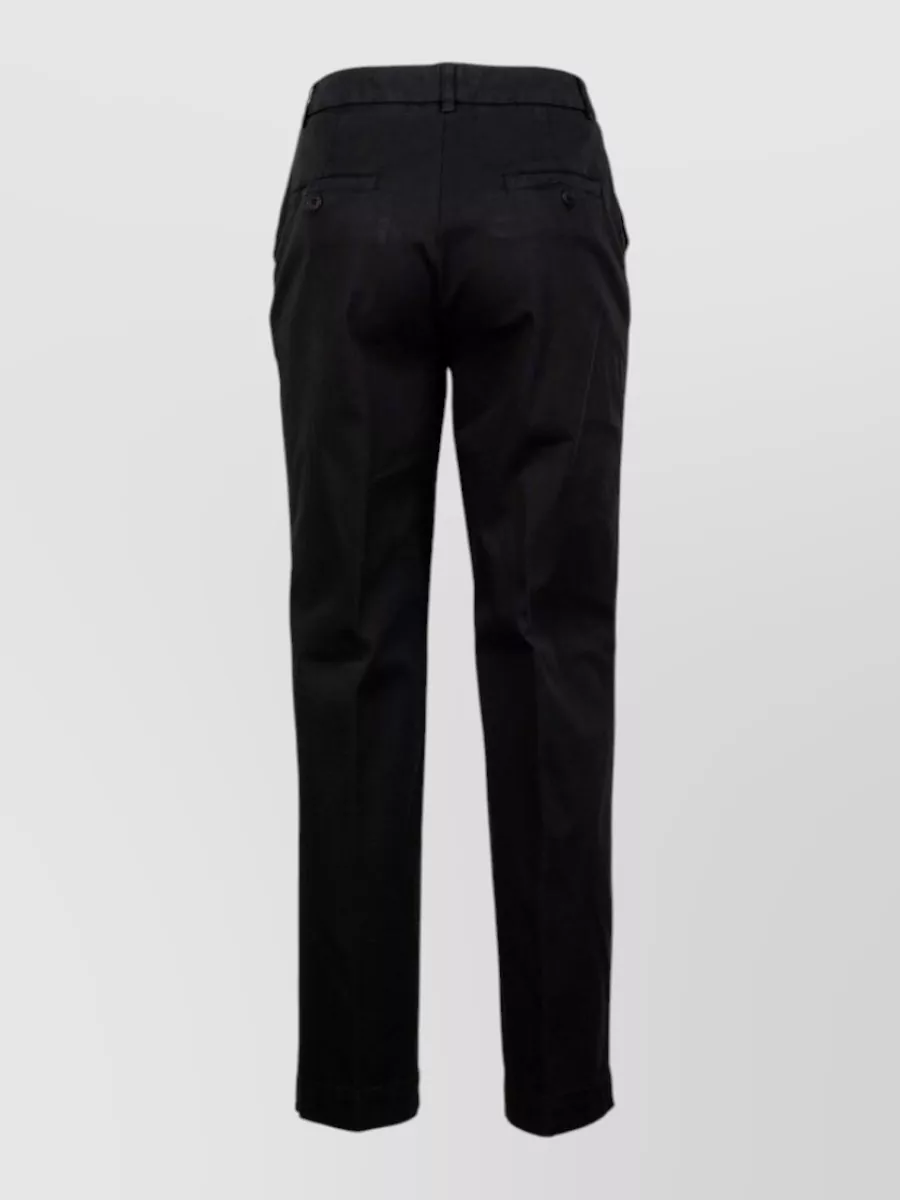 Via Masini 80 Slim-Fit Straight Trousers