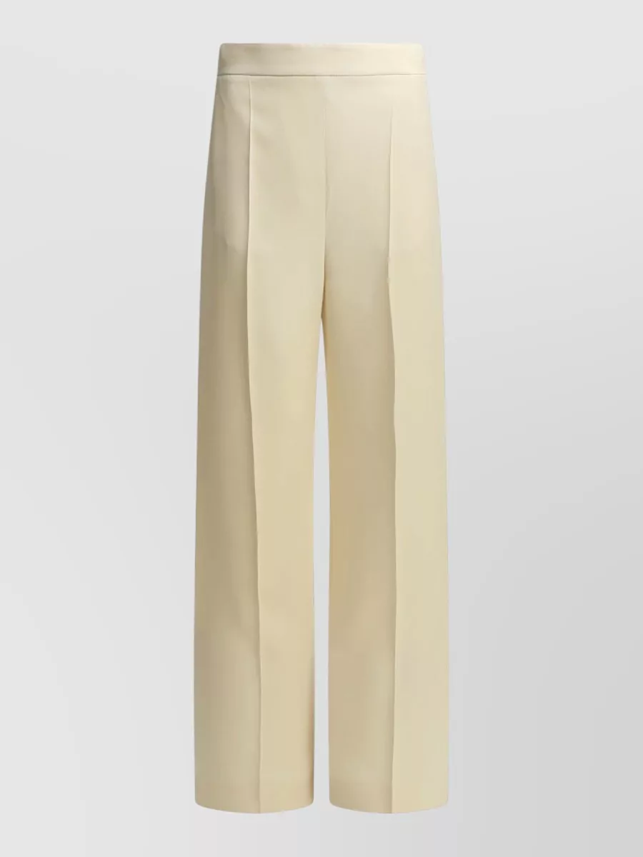Valentino silk wide-leg trousers
