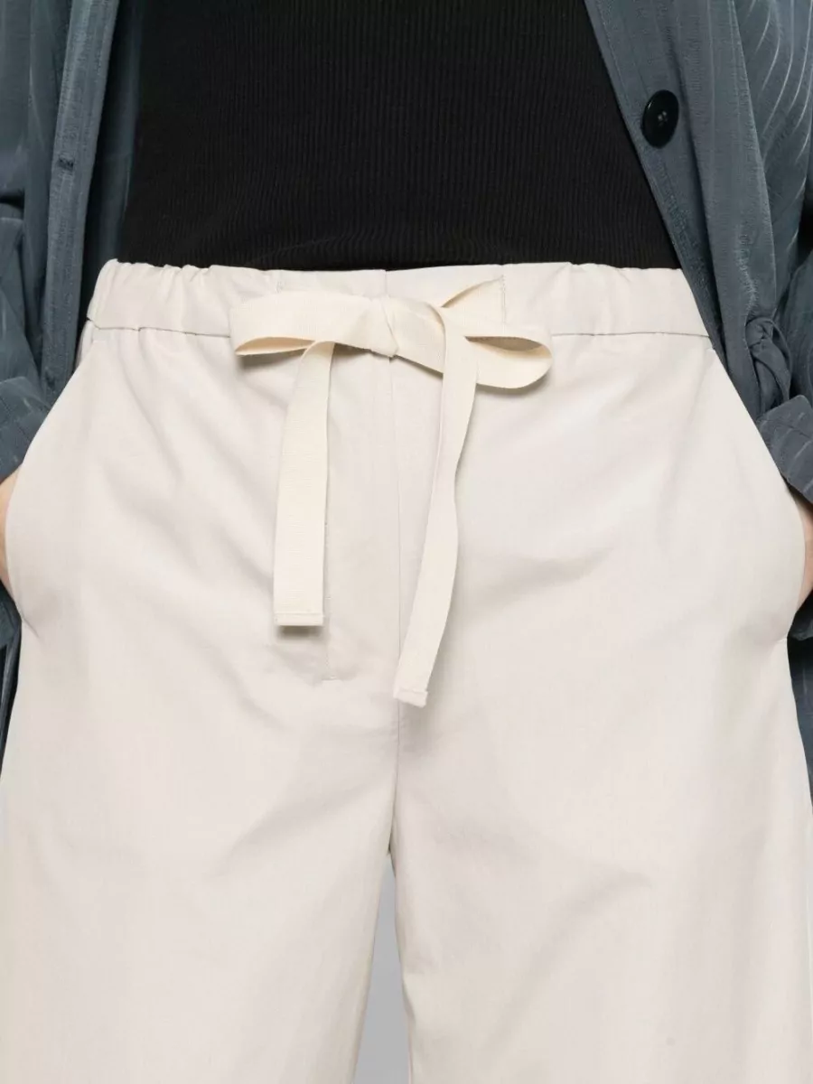S Max Mara Silk Wide-Leg Trousers