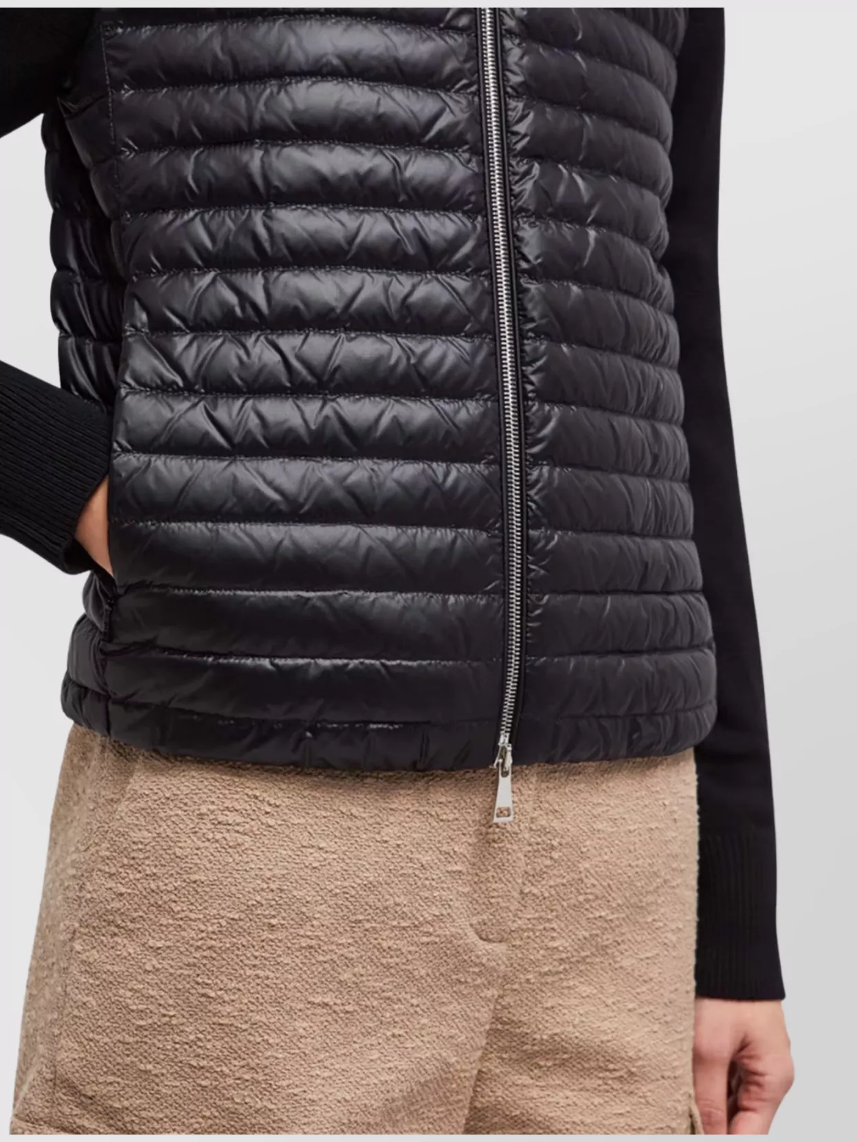 Moncler Contrasting-sleeve Padded Jacket