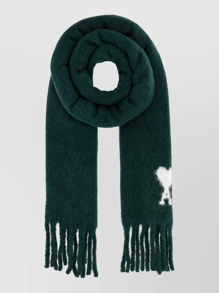 Ami Paris alpaca scarf