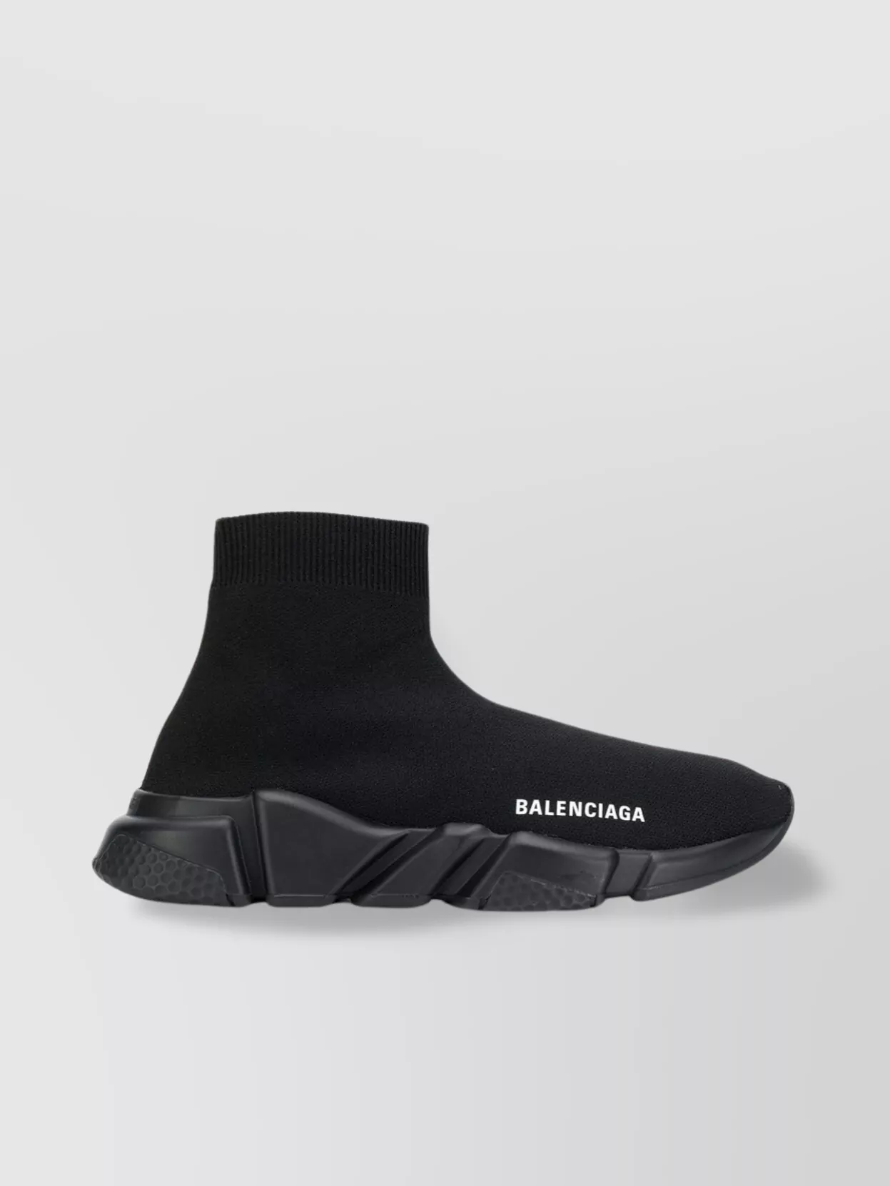 Shop Balenciaga Modern Almond Toe Sneakers In Black