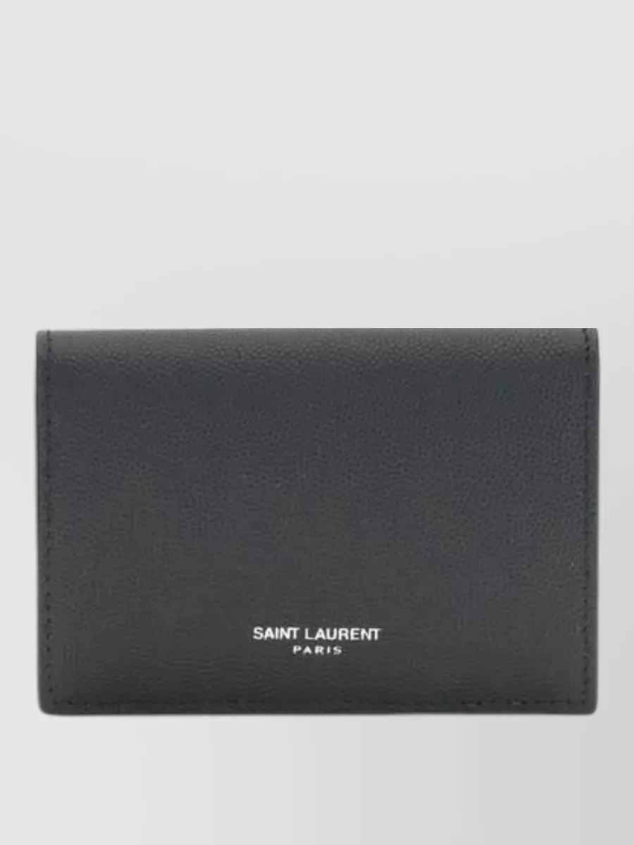 Saint Laurent leather card holder