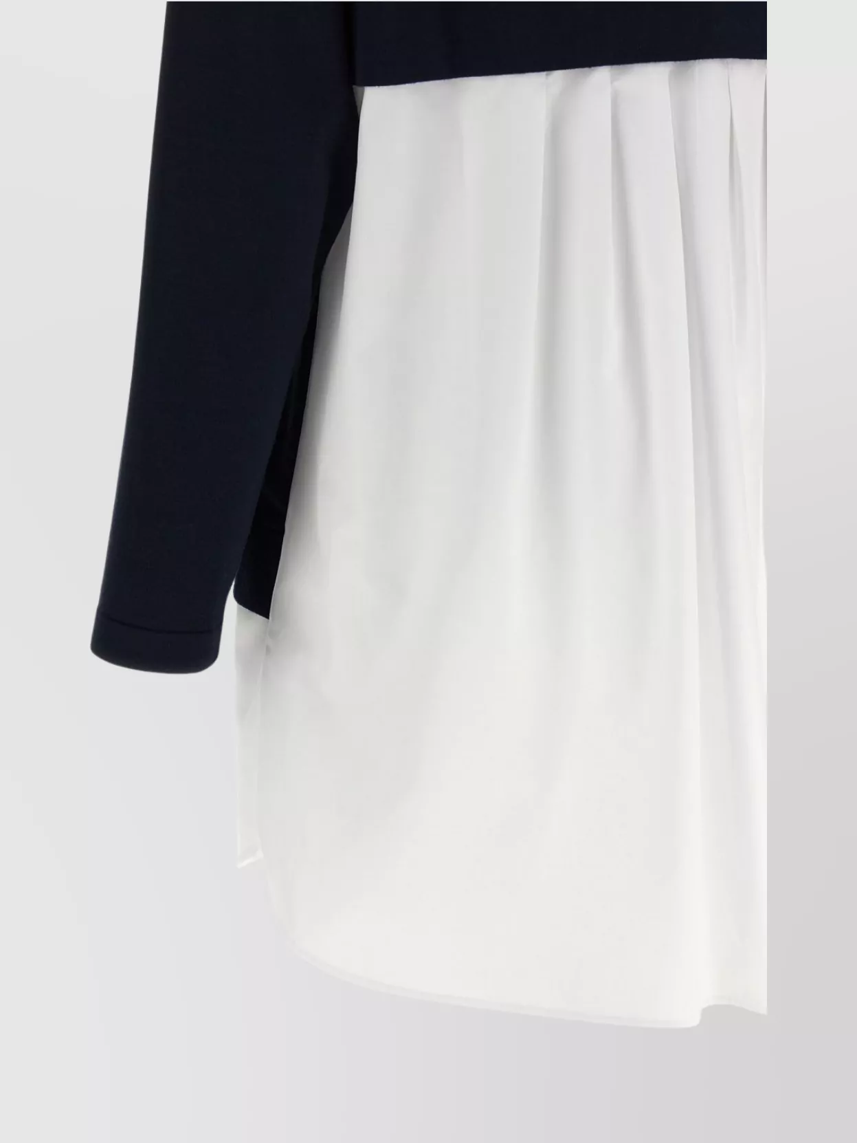 Elisabetta Franchi V-Neckline Layered Fabric Dress
