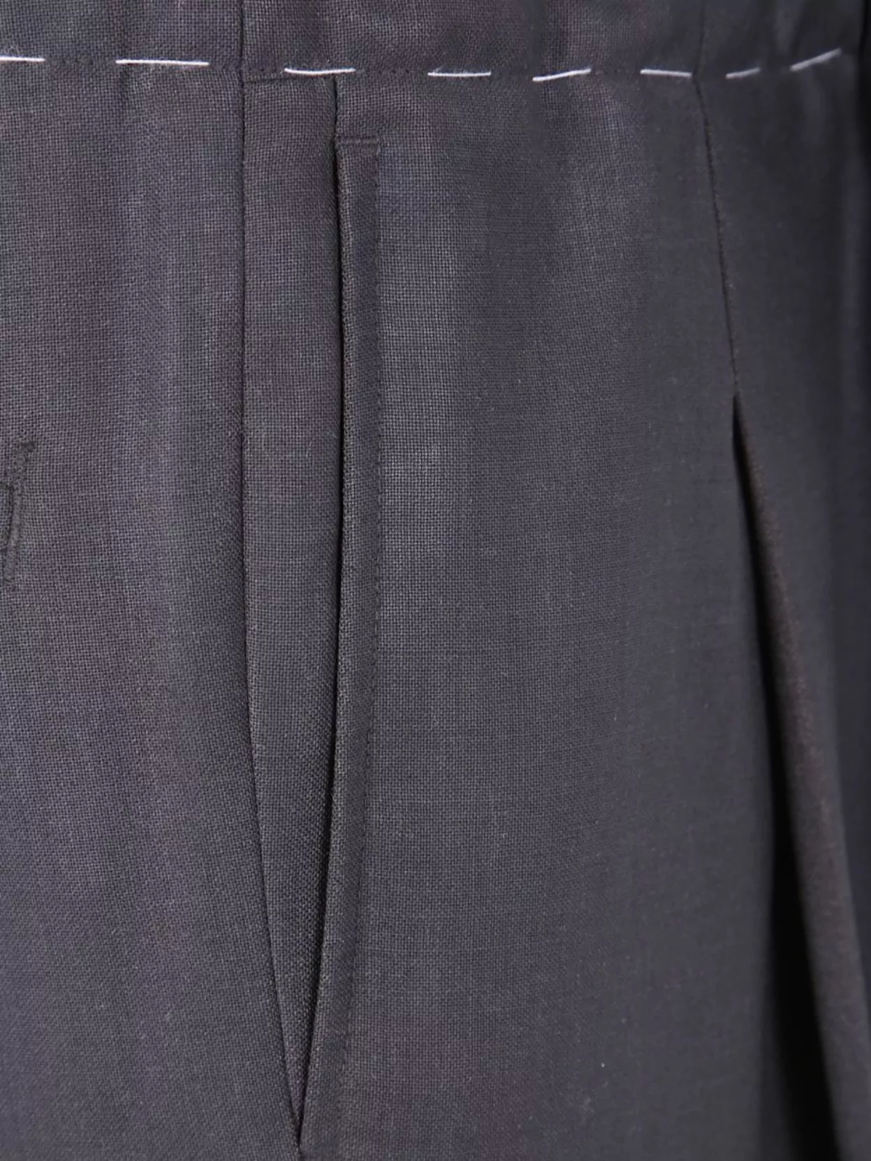 Maison Margiela Trousers With Pleats And Pockets