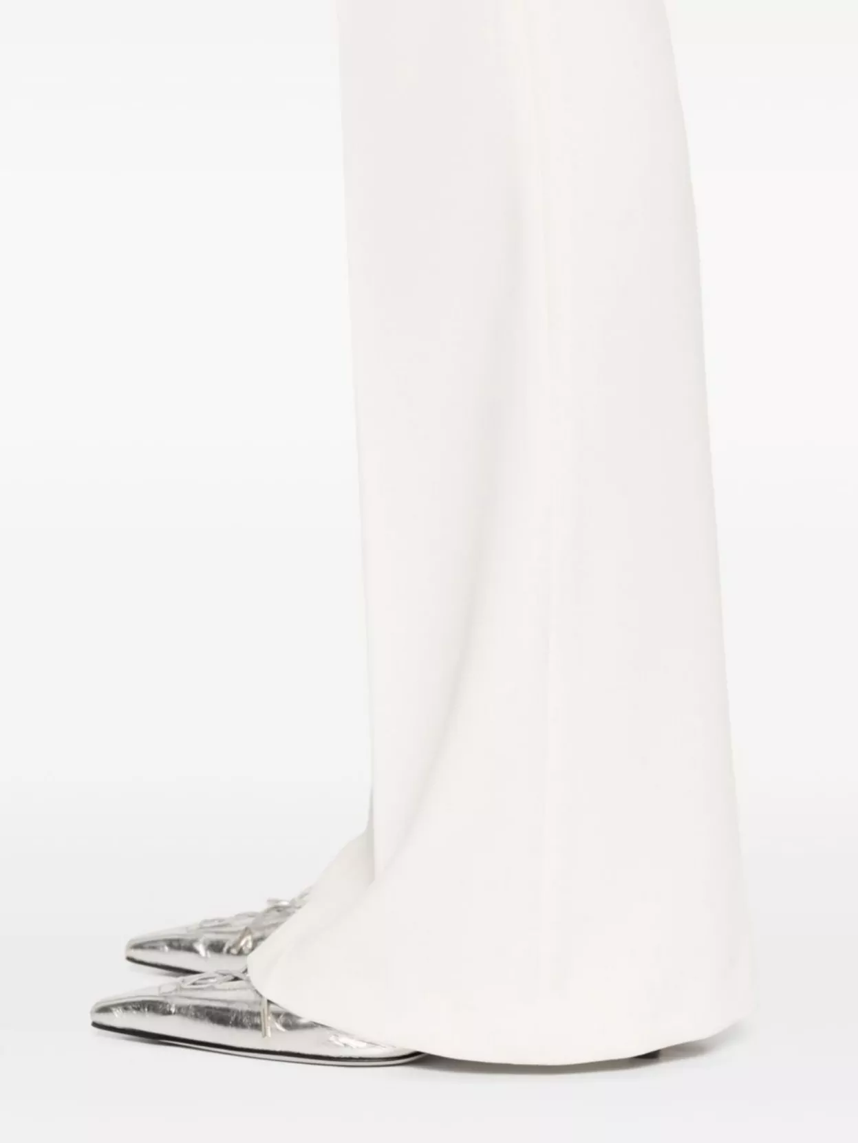 Blugirl Wide Leg Trousers With Button And Zip Fastening