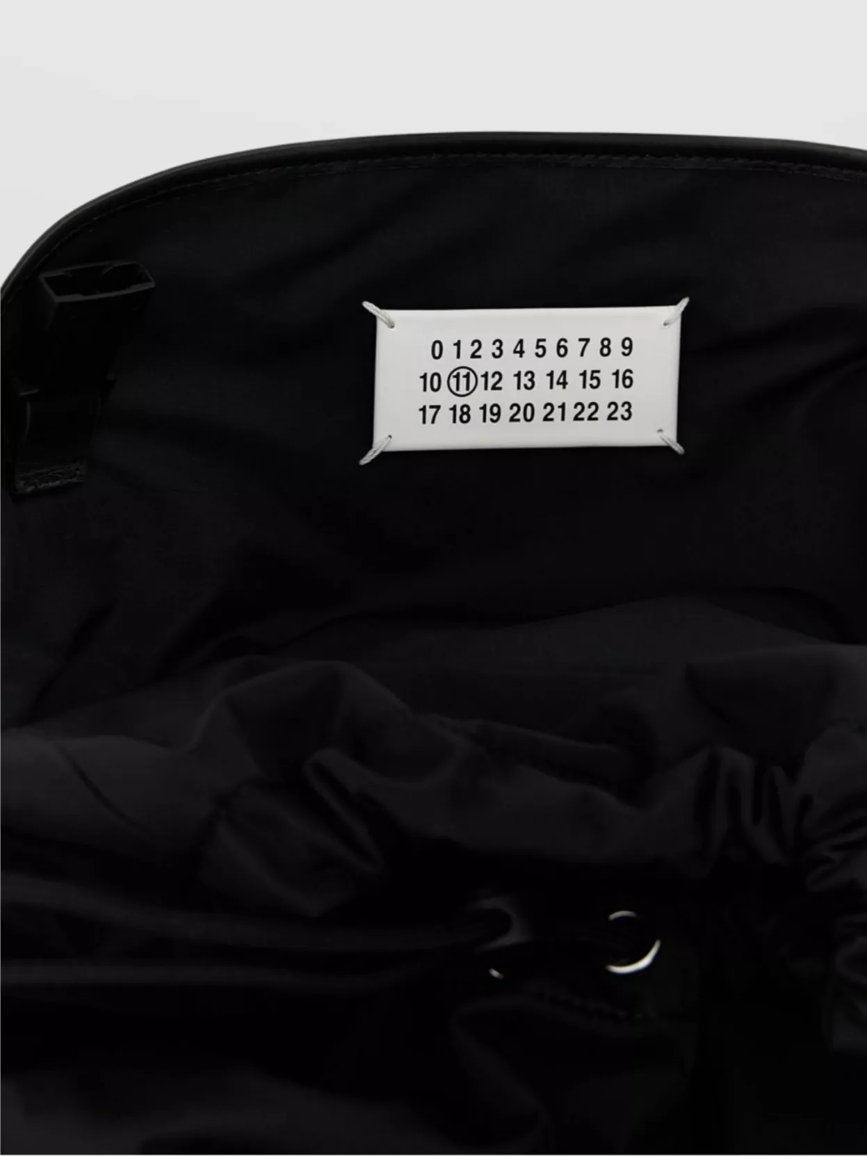 Maison Margiela 'Mesh Detailed Flap Backpack'