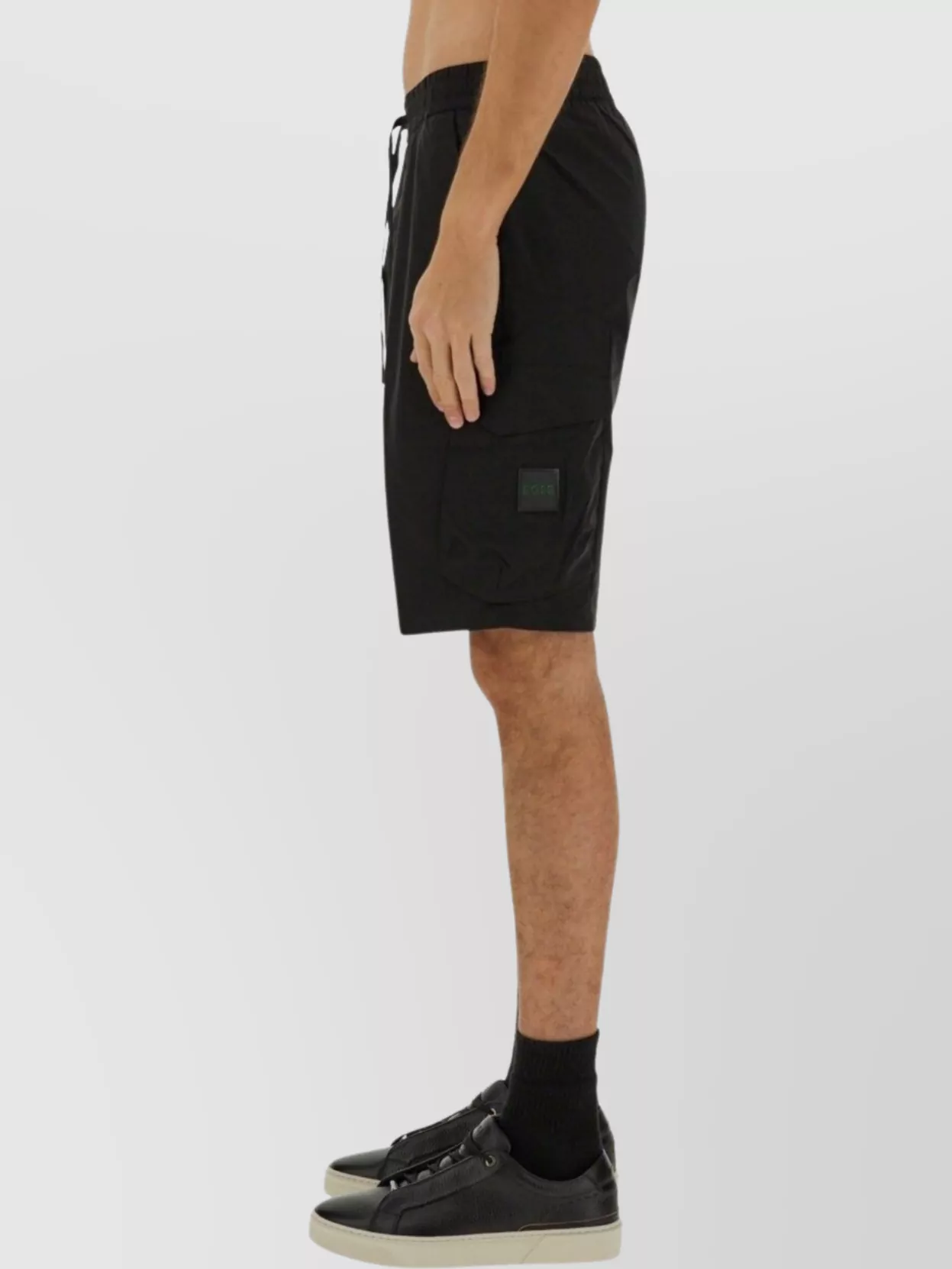 Shop Hugo Boss "urbanex" Cargo Shorts Elastic Waistband