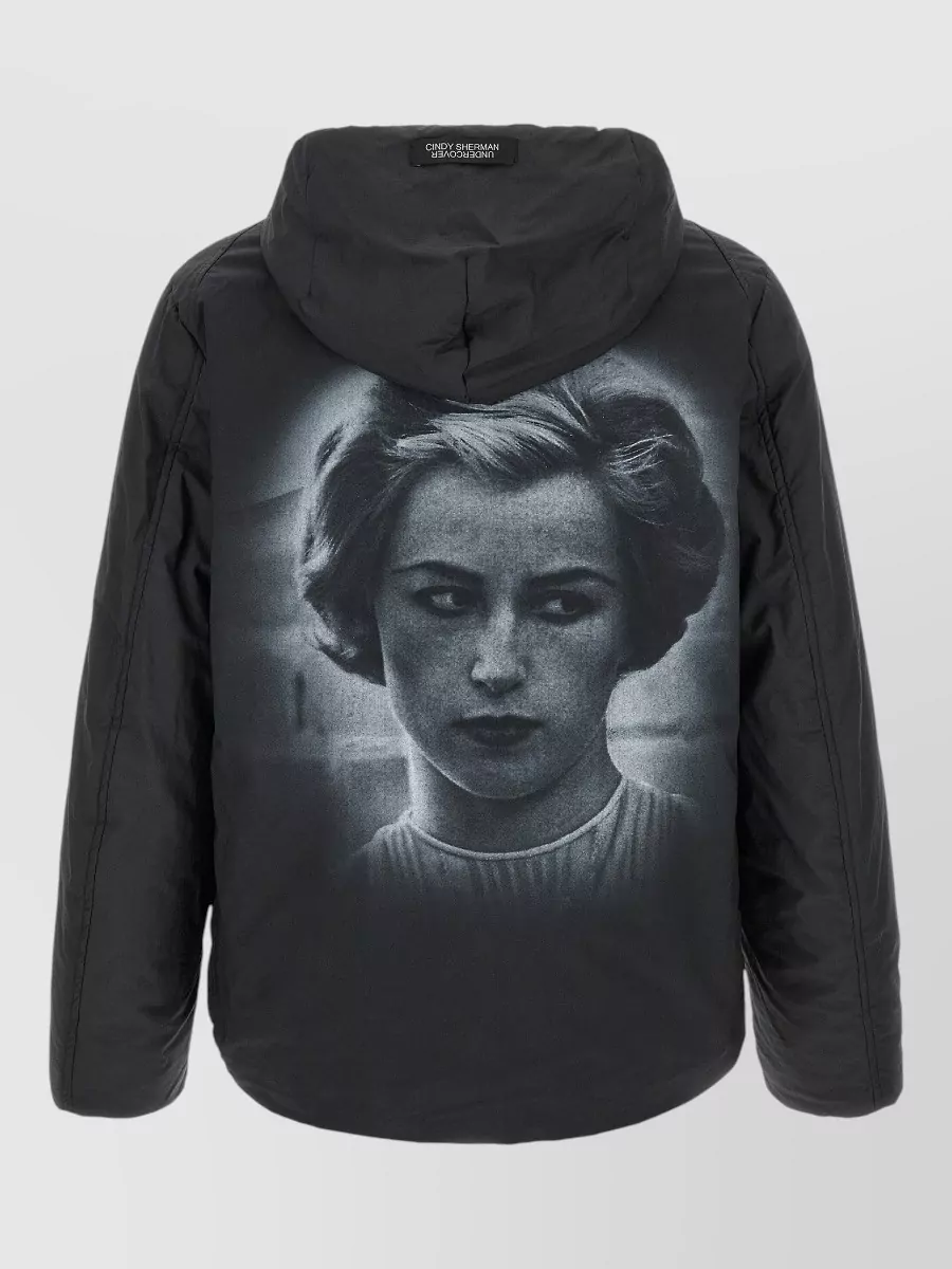 Undercover Printed Hooded Padded Coat