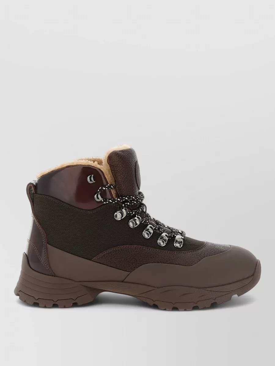 Brunello Cucinelli Leather Ankle Boots