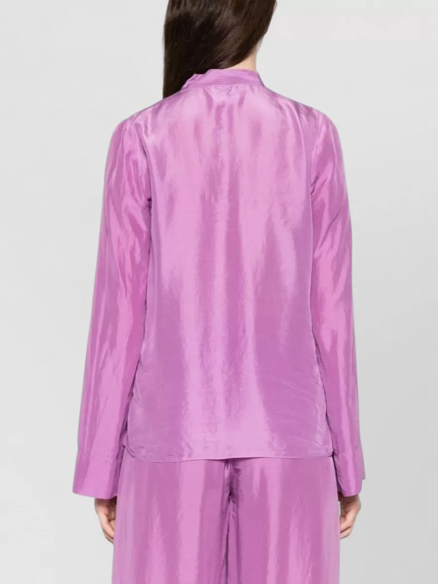 Forte Forte Silk Long-Sleeve Shirt